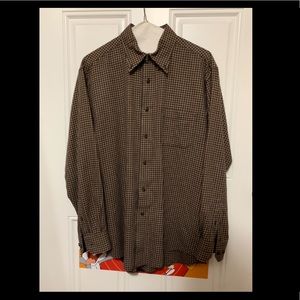 Vintage Pendleton Woolen Flannel Button Down Size Medium